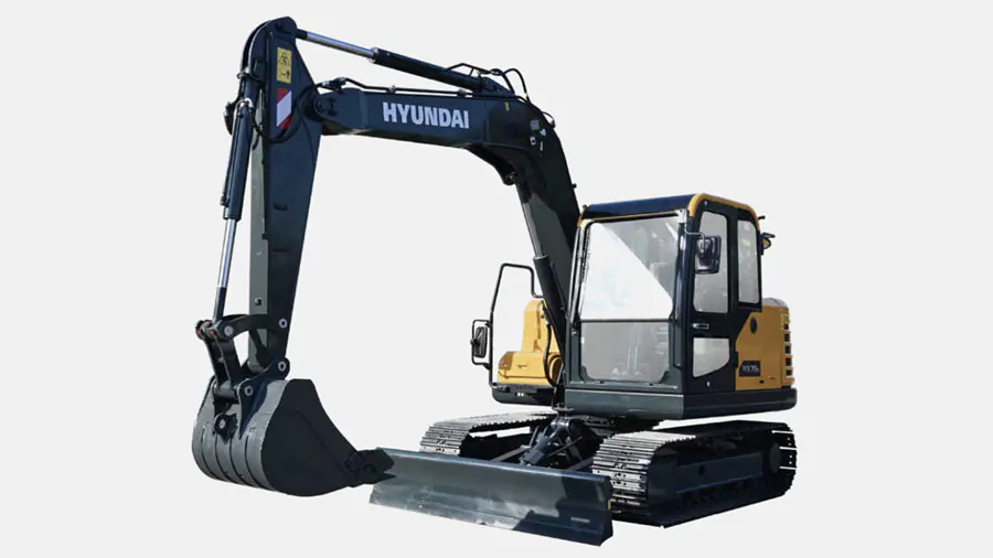 Thông số kỹ thuật máy xúc Hyundai HX75S