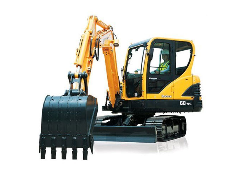 Máy xúc đào bánh xích Hyundai R60-9S gầu 0,18m³