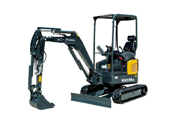 Máy xúc đào bánh xích Hyundai HX17AZ gầu 0,04m³