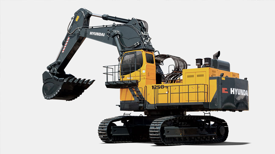 Máy Xúc Đào Bánh Xích Hyundai R1250-9 Gầu 8.57 m³