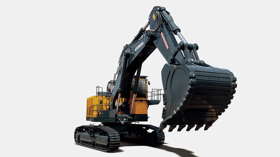 Máy Xúc Đào Bánh Xích Hyundai R1250-9 Gầu 8.57 m³