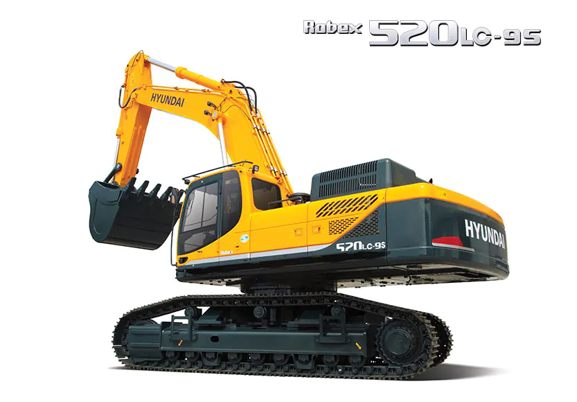Máy xúc Hyundai R520LC-9S gầu 2.15m³