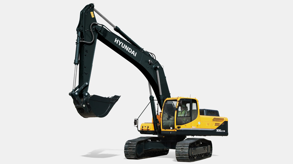 Máy xúc đào bánh xích Hyundai R300LC-9S