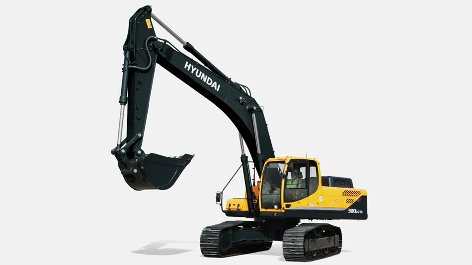 Máy xúc đào bánh xích Hyundai R300LC-9S