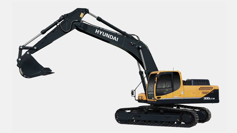 Máy xúc đào bánh xích Hyundai R300LC-9S