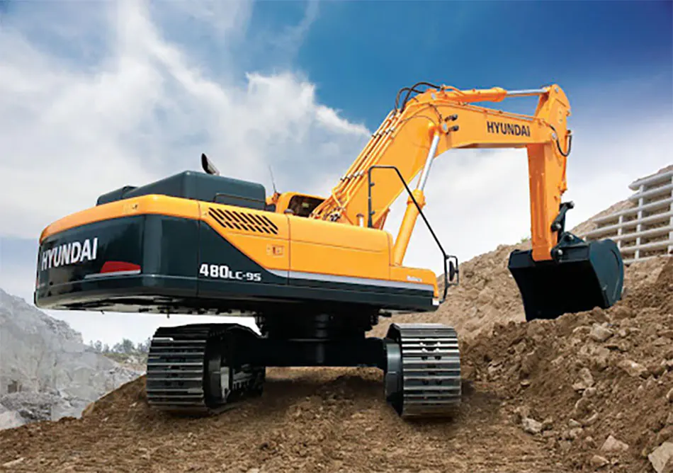 Máy xúc đào bánh xích Hyundai R480LC-9S gầu 2.15 m&sup3;