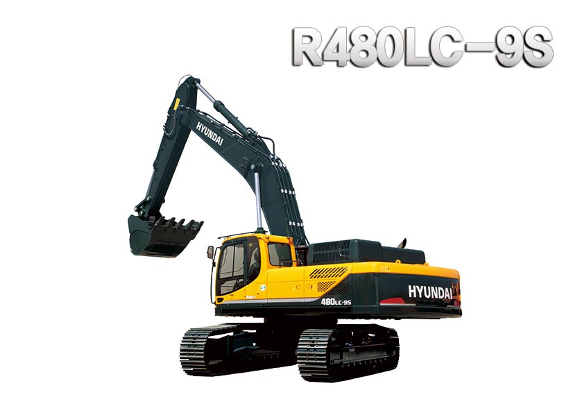 Máy xúc đào bánh xích Hyundai R480LC-9S gầu 2.15m³