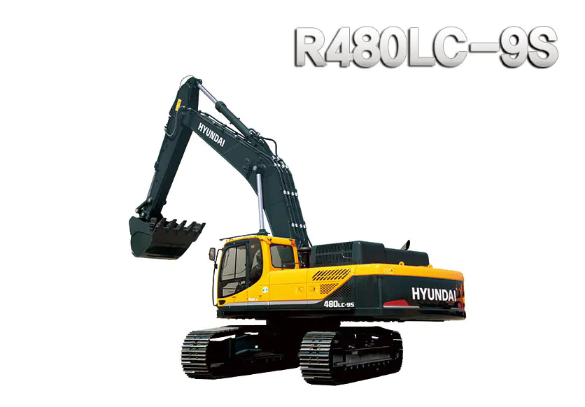Máy xúc đào bánh xích Hyundai R480LC-9S gầu 2.15m³