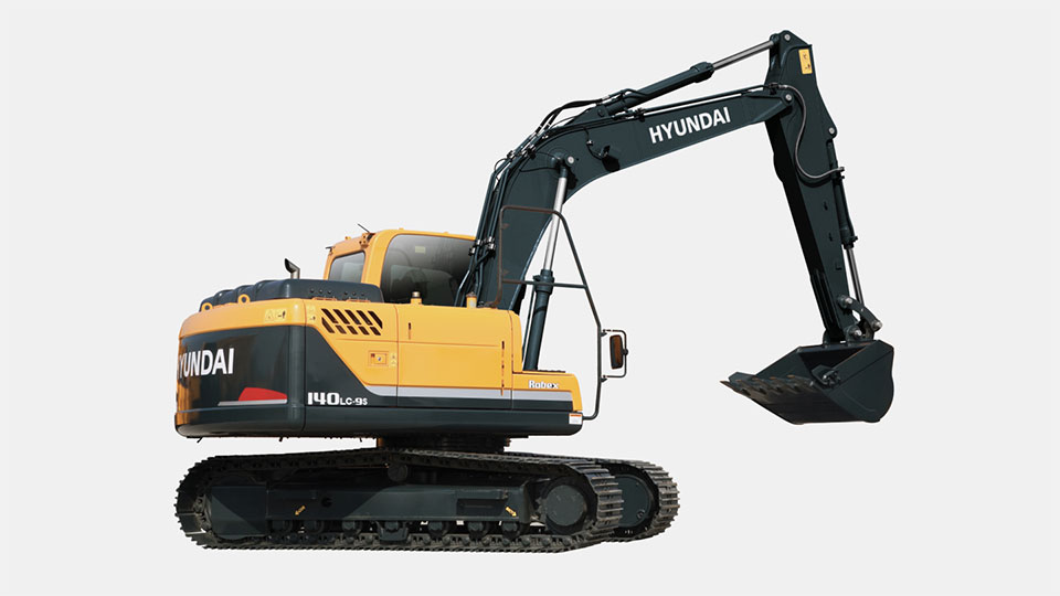 Máy xúc đào bánh xích Hyundai R140LC-9S