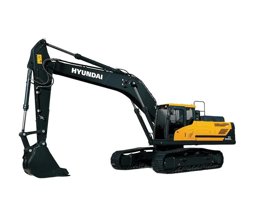 Máy xúc đào bánh xích HX340HD gầu 2,3m3