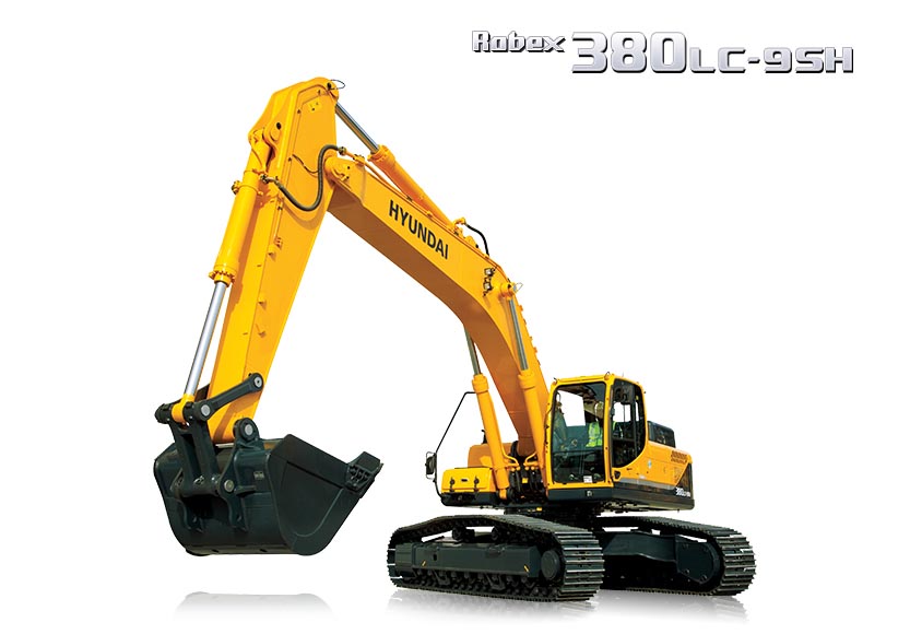 Máy xúc đào bánh xích Hyundai R380LC-9S