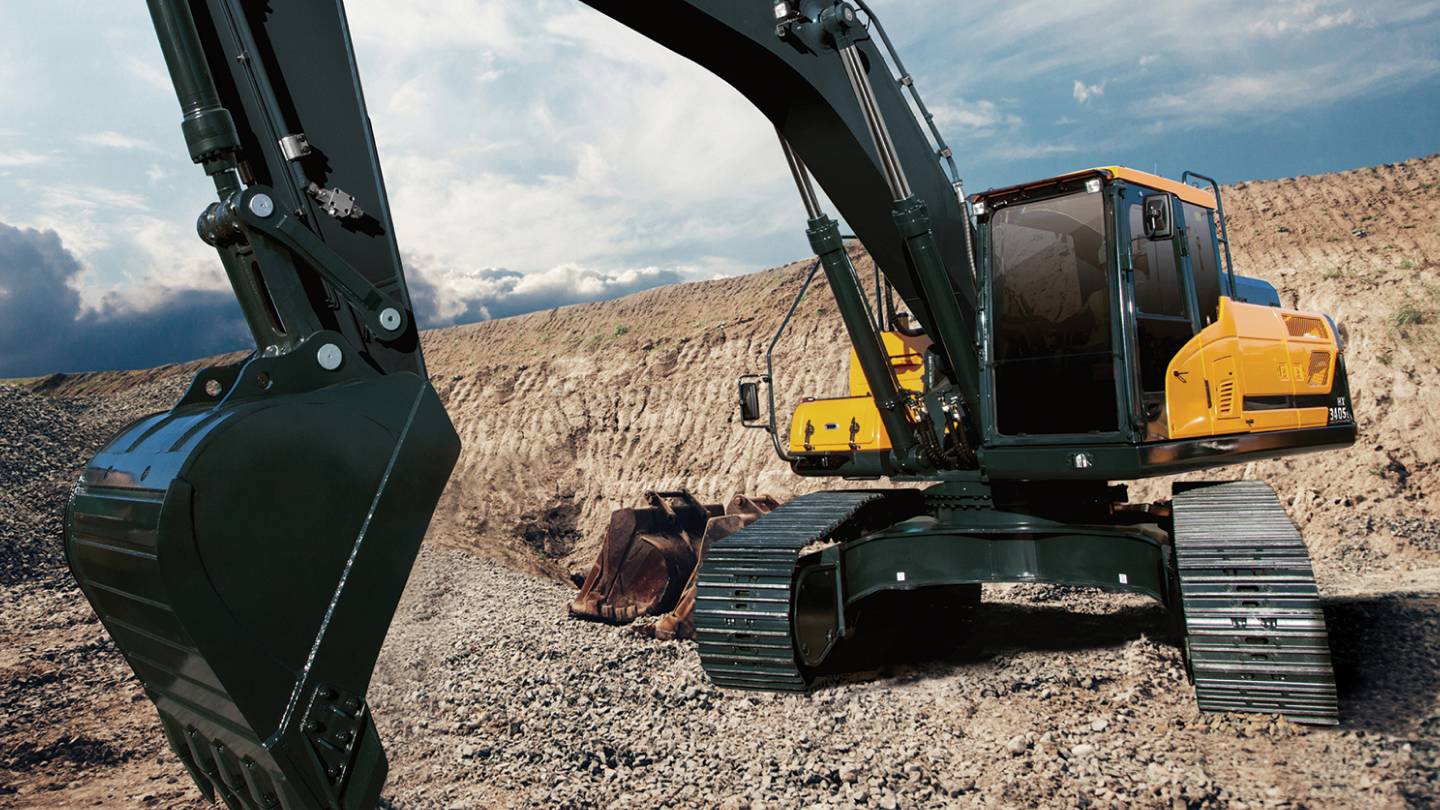 Hyundai HX340SL Gầu 1,44 m³