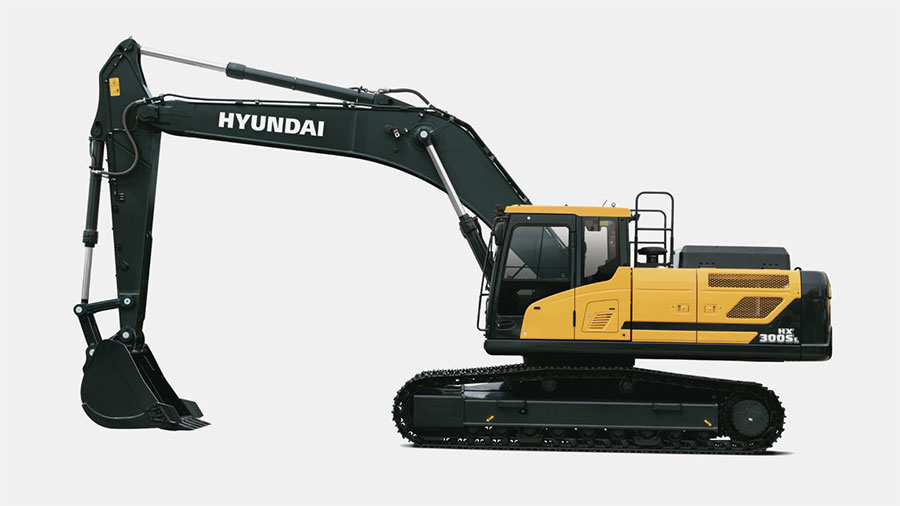 Máy Xúc Đào Bánh Xích Hyundai HX300SL Gầu 1,46 m³
