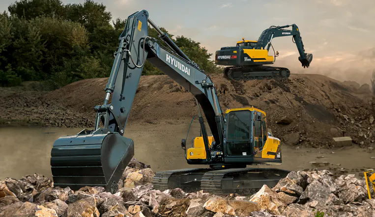 Hyundai HX220S Gầu 0,92m&sup3;~1.1m&sup3;