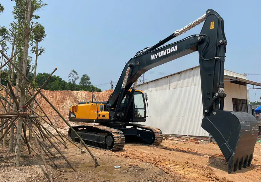 Máy xúc Hyundai giá bao nhiêu Máy xúc Hyundai giá bao nhiêu