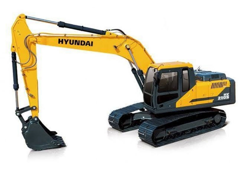 Máy xúc đào bánh xích Hyundai HX210S gầu 0,92 m³