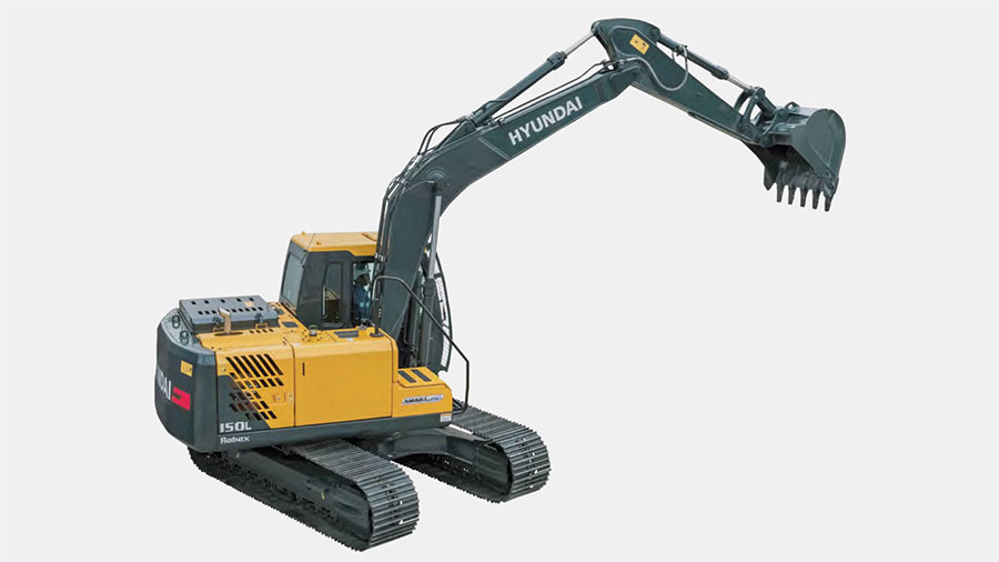 Máy xúc đào bánh xích Hyundai R150LS