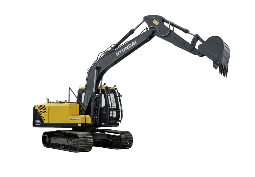 Máy xúc đào bánh xích Hyundai R150LS gầu 0,65m³