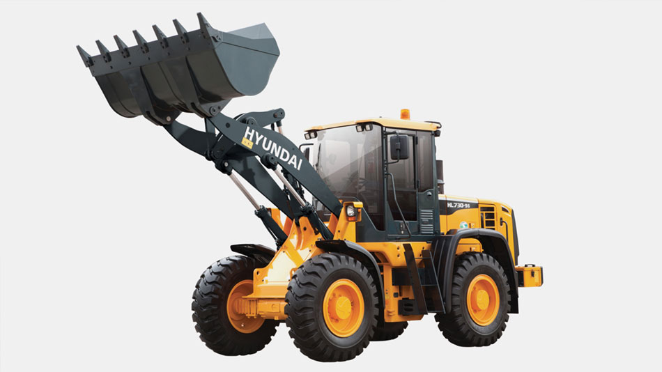 Máy xúc lật Hyundai HL730-9S gầu 1.8m³