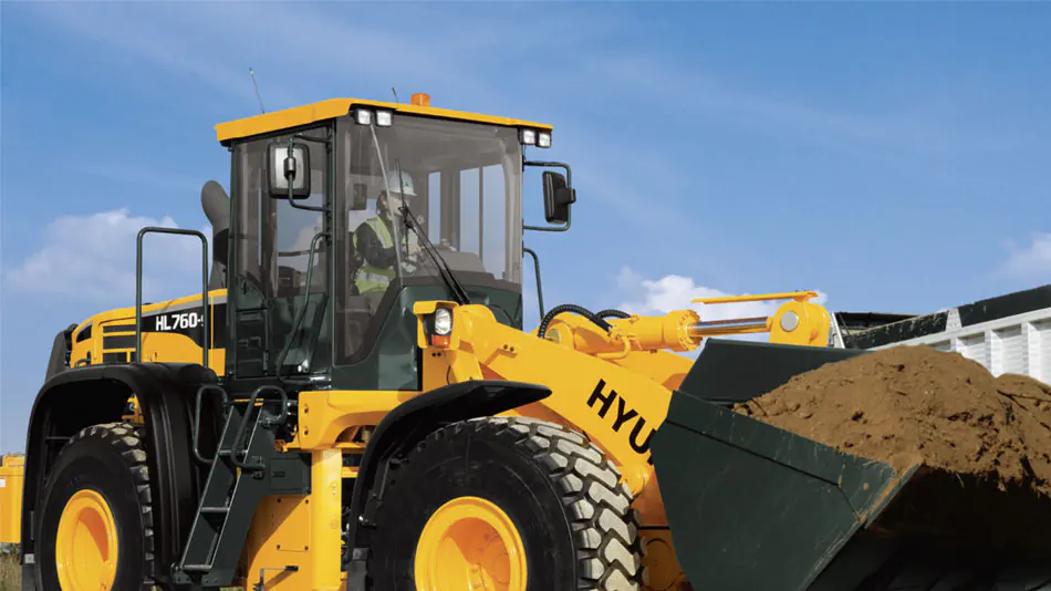 Máy xúc lật Hyundai HL760-9