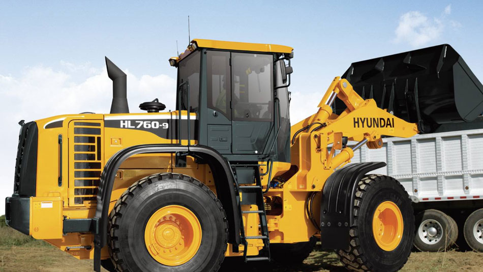 Máy xúc lật Hyundai HL760-9