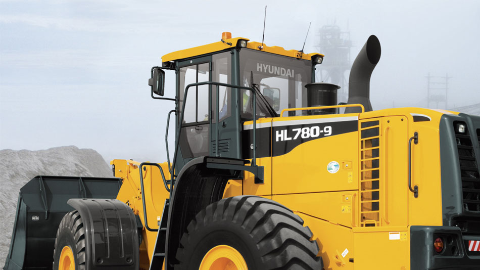 Máy xúc lật Hyundai HL780-9 gầu 5.4m³