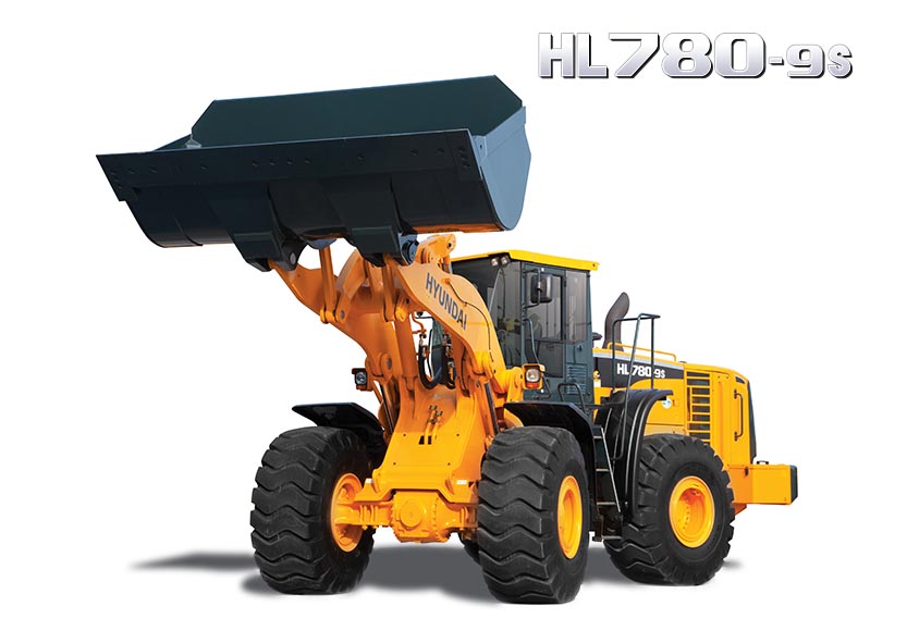 Máy xúc lật Hyundai HL780-9 gầu 5.4m³