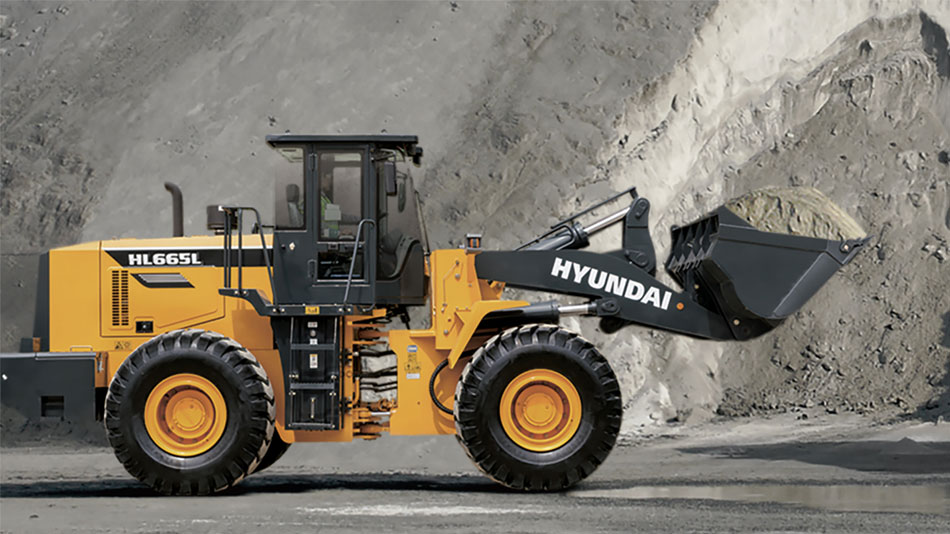Máy xúc lật Hyundai HL665L