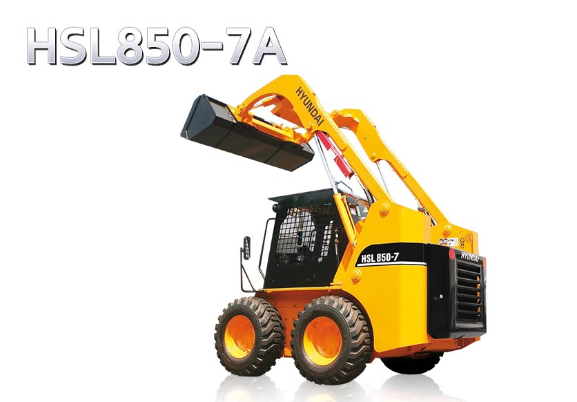 Máy xúc trượt Hyundai HSL850-7A gầu 0.37m³