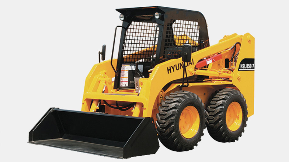 Máy xúc trượt Hyundai HSL850-7 gầu 0.37m³