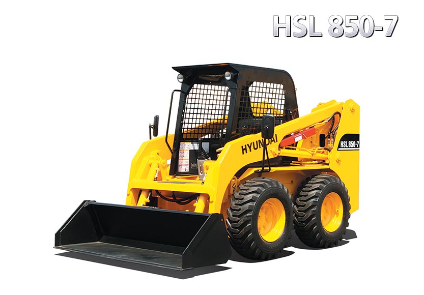 Máy xúc trượt Hyundai HSL850-7 gầu 0.37m³