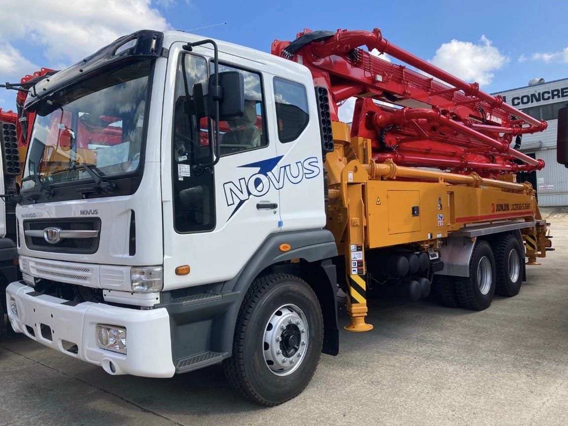 Xe bơm bê tông JUNJIN - Chất lượng Hàn Quốc, giá cả cạnh tranh