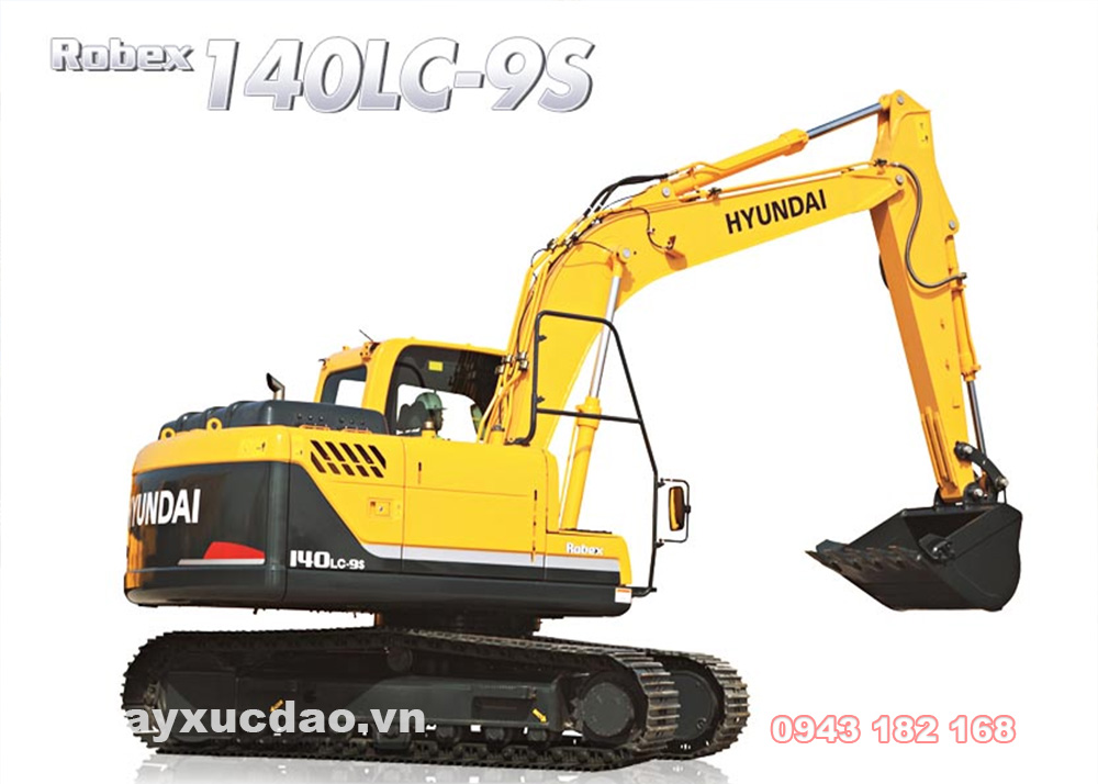 Giá máy xúc Hyundai bánh xích 2026: Báo giá các model phổ biến