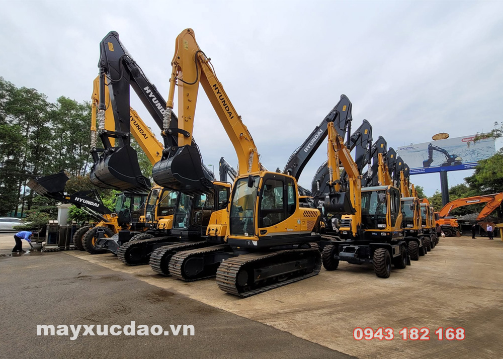 Vì sao máy xúc Hyundai được sử dụng nhiều trong các công trình xây dựng?