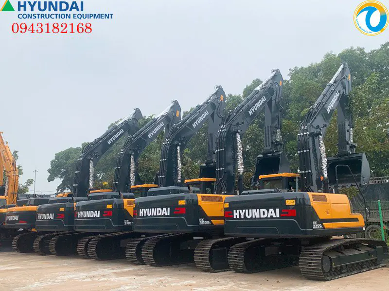 Máy xúc Hyundai giá bao nhiêu? Bảng giá và kinh nghiệm chọn máy