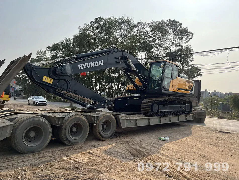 Công nghệ và hiệu suất máy xúc Hyundai Công nghệ trên máy xúc Hyundai