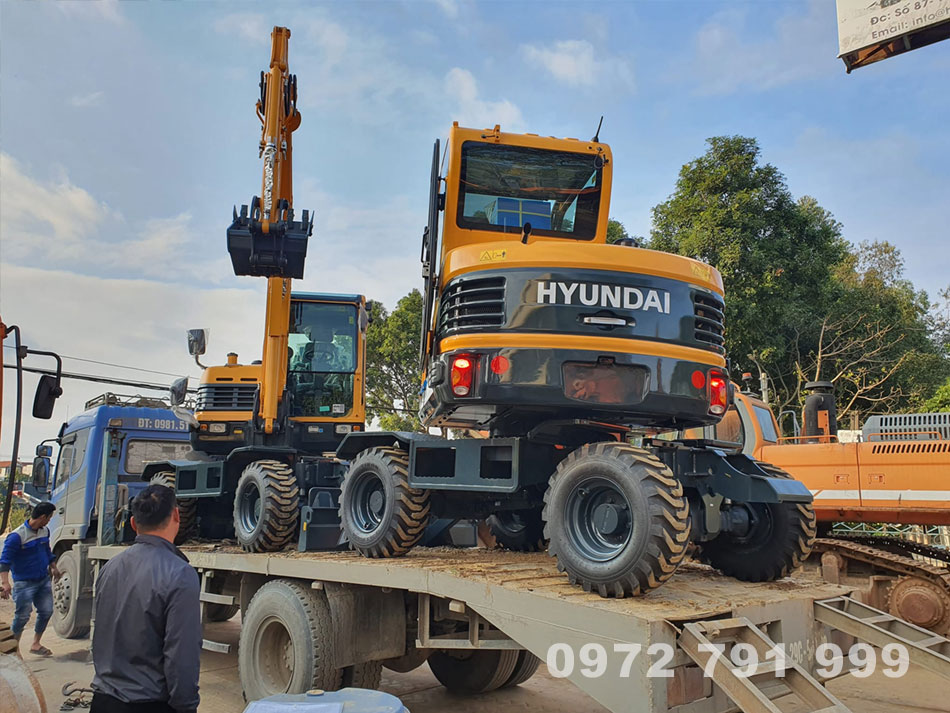 máy xúc Hyundai
