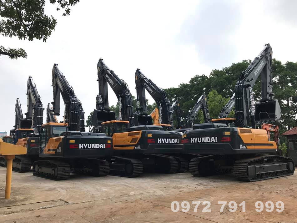 5 loại máy xúc Hyundai đáng mua nhất 2025