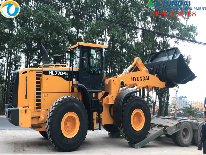 Máy xúc lật Hyundai HL770-9: Năng suất vượt trội, tiết kiệm tối ưu