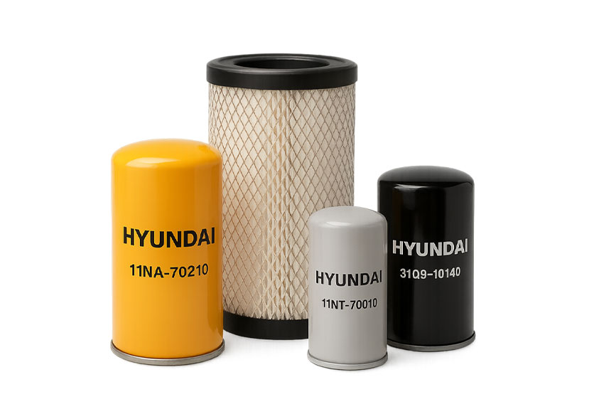Lọc máy xúc Hyundai