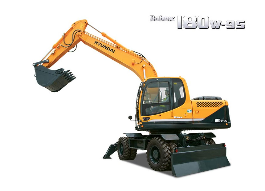 Máy xúc Hyundai R180W-9S