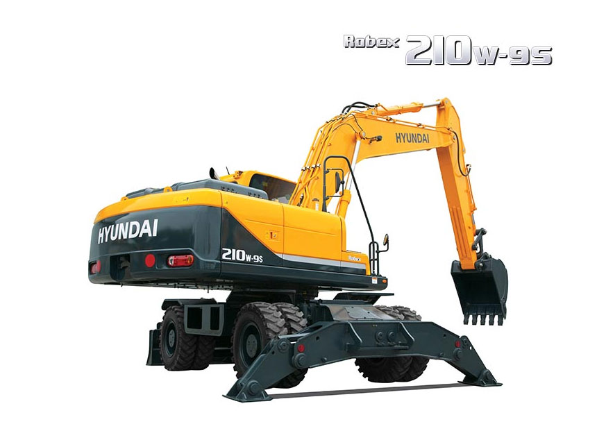 Máy xúc Hyundai R210W-9S